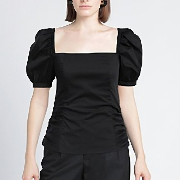 Anthropologie Tops - Anthropologie Pinko Noceto Stretch Blouse Size 38